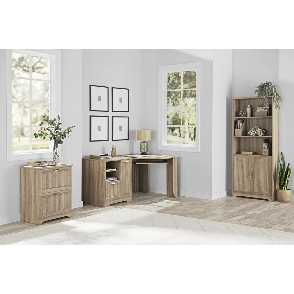 Blonde Ash Corner Desk E47893