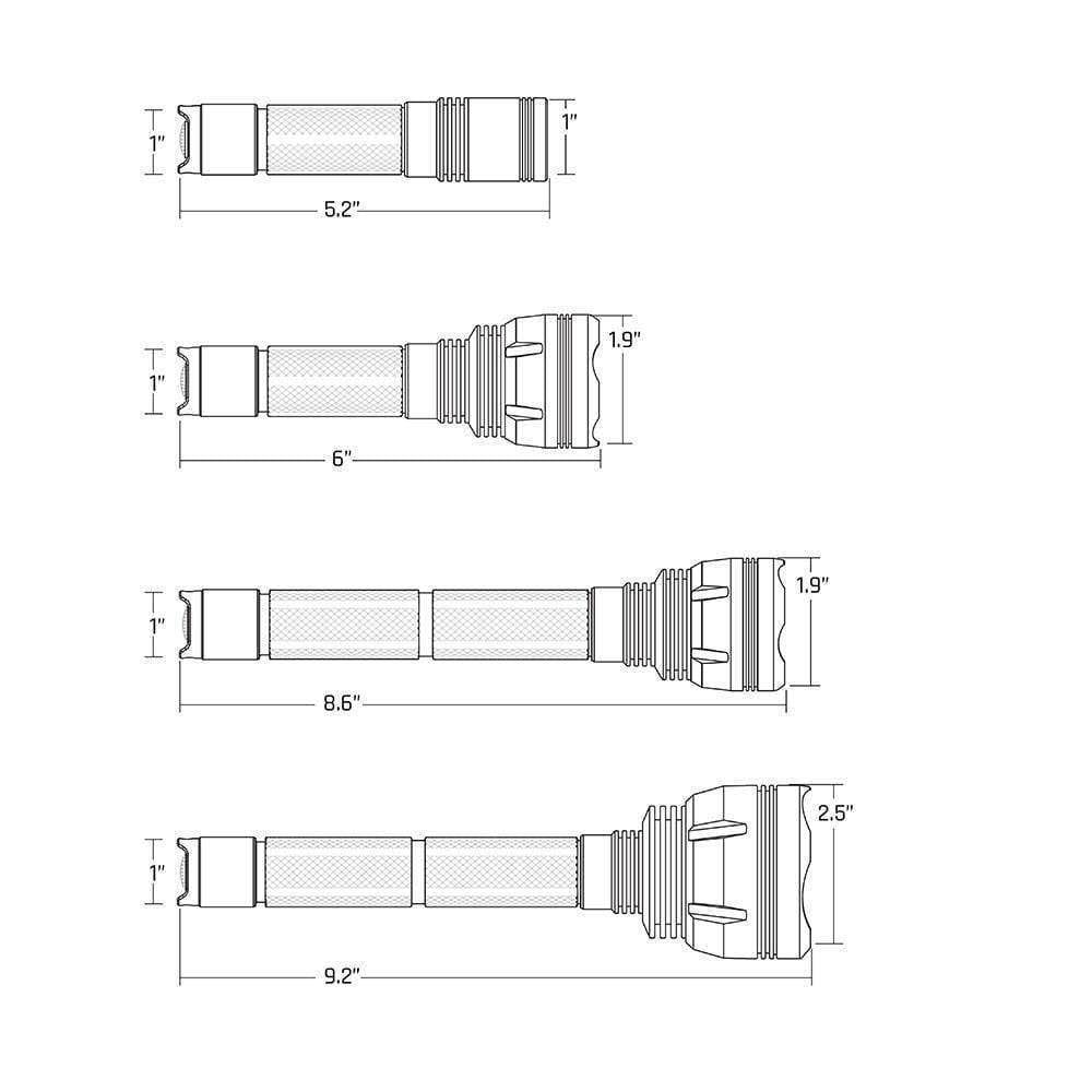 White Ri-600 Flashlight C749420