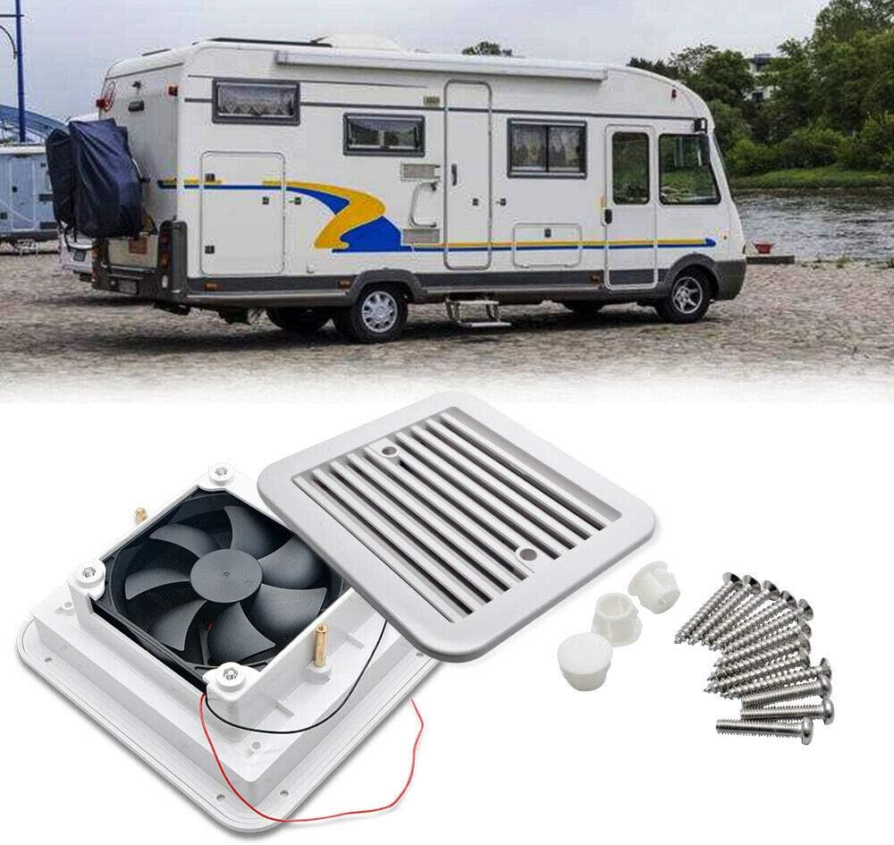 White Caravan Motorhome Side Ventilation Fan N565