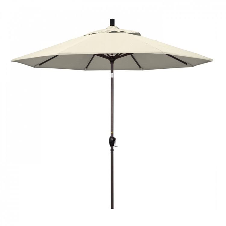 Patio Umbrella with Bronze Aluminum Pole and Ribs G772381