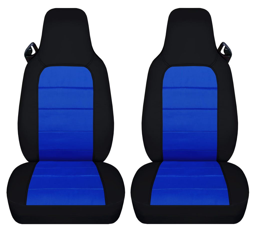 Two-Tone Seat Covers Front Set J514