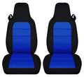 Two-Tone Seat Covers Front Set J514