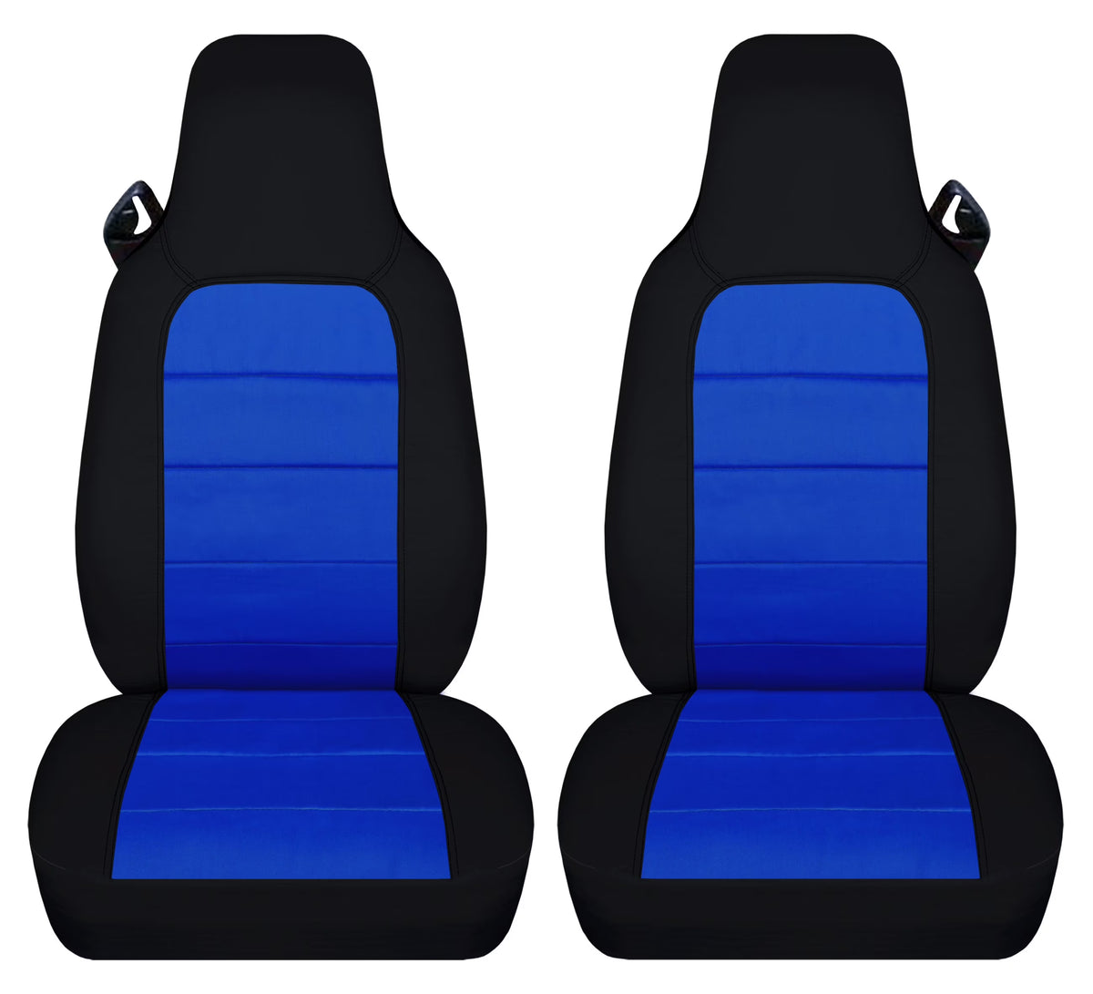 Two-Tone Seat Covers Front Set J514
