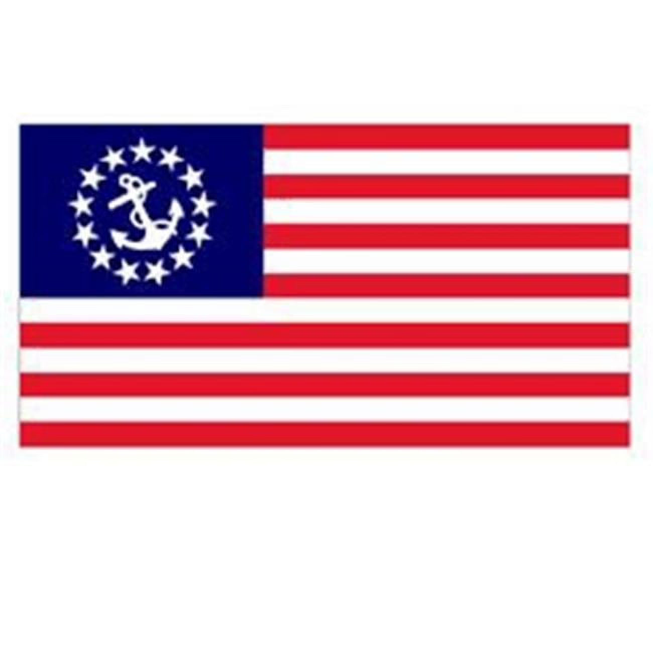 U.S. Yacht Ensign Flag 48 in. X 72 in. F704072