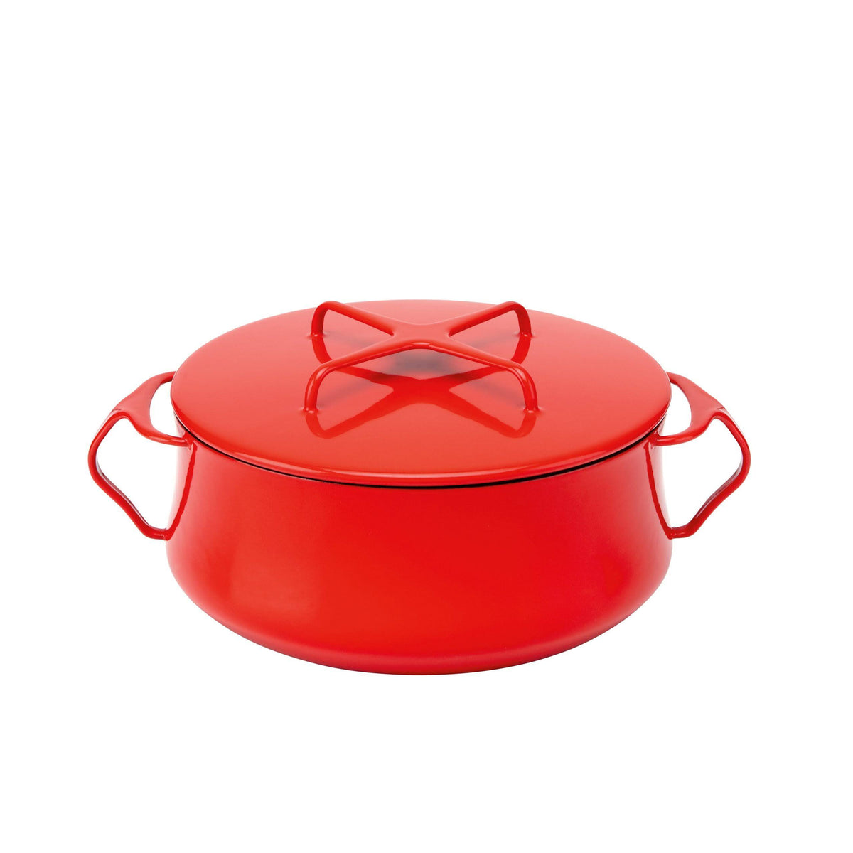 Chili Red 4 qt Casserole W9363