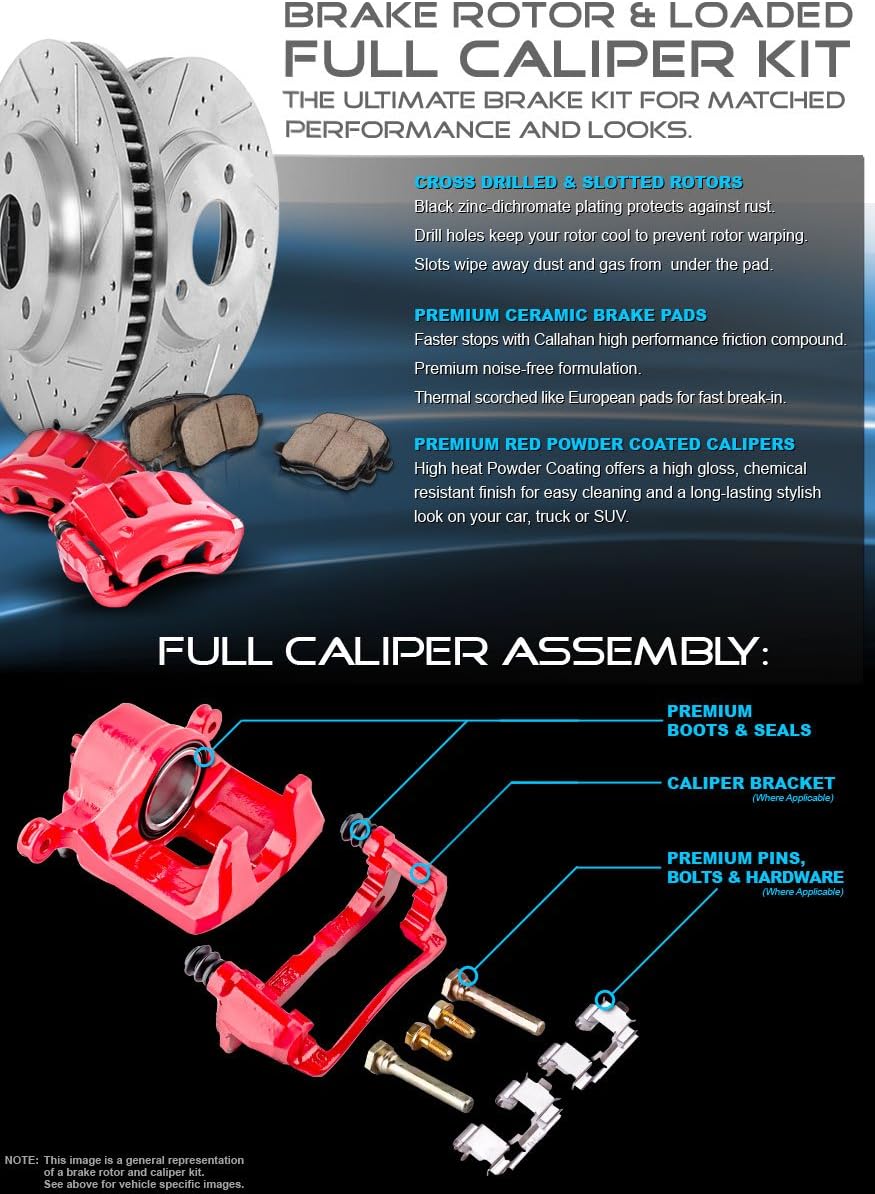 Brake Rotors and Metallic Brake Pads Kit L322