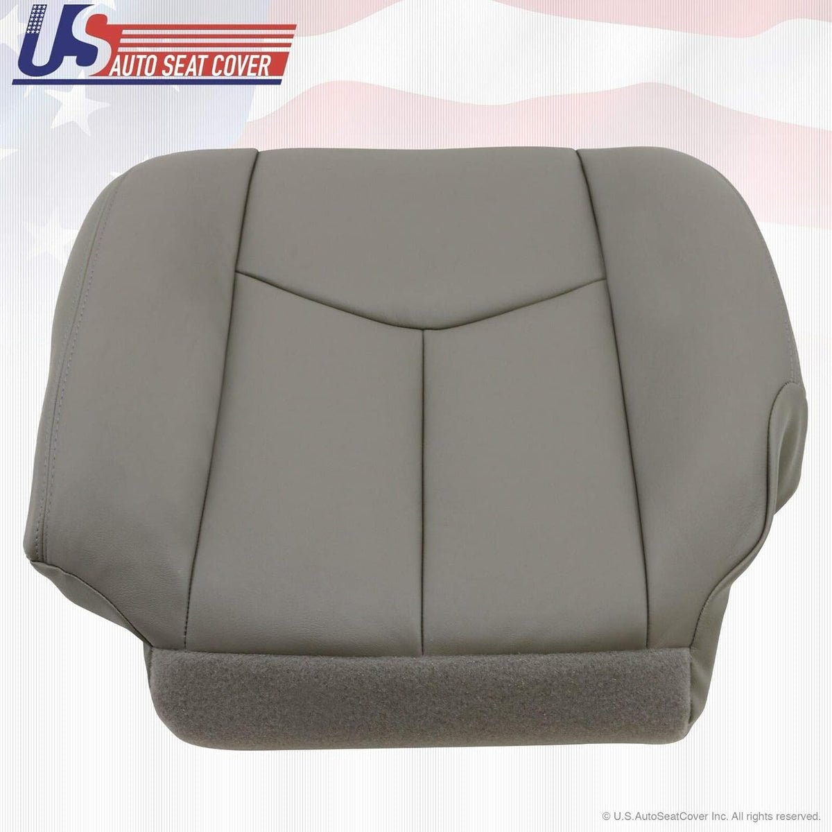 Gray Leather Seat Cover for Chevy Tahoe Suburban G8031