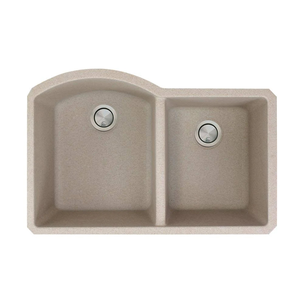 Granite 31-in Undermount Kitchen Sink in Cafe Latte M81849