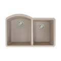 Granite 31-in Undermount Kitchen Sink in Cafe Latte M81849