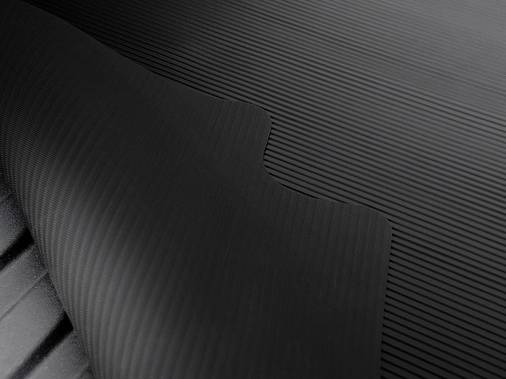 Black Rubber Truck Bed Mat for Toyota Tundra 8 Feet Long Bed N686