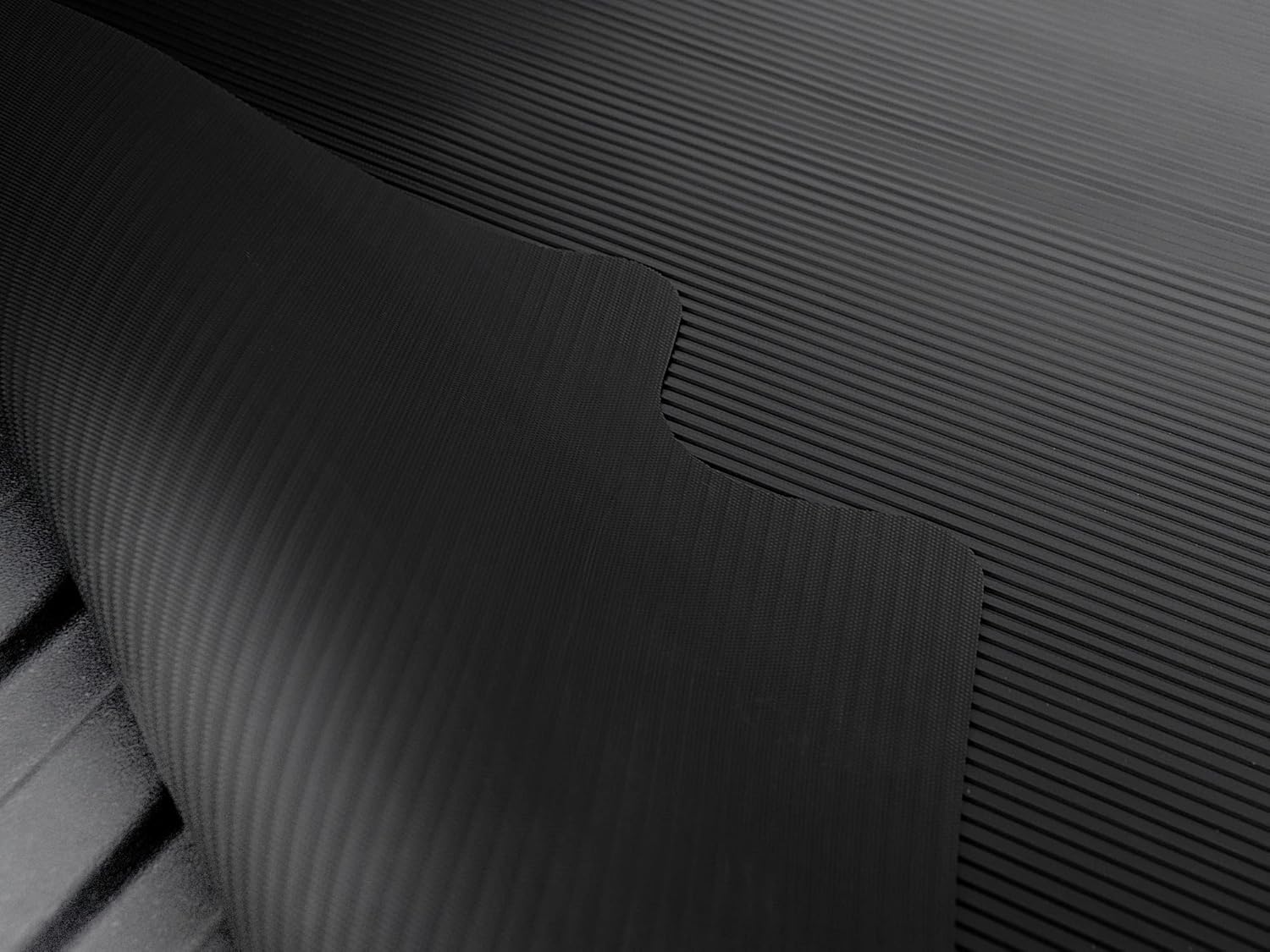 Black Rubber Truck Bed Mat for Toyota Tundra 8 Feet Long Bed N686
