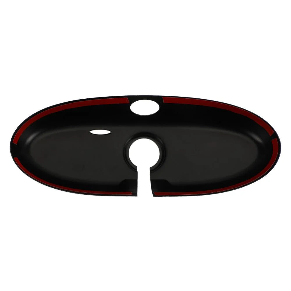 Black/Gold Rear View Mirror Cover E997986
