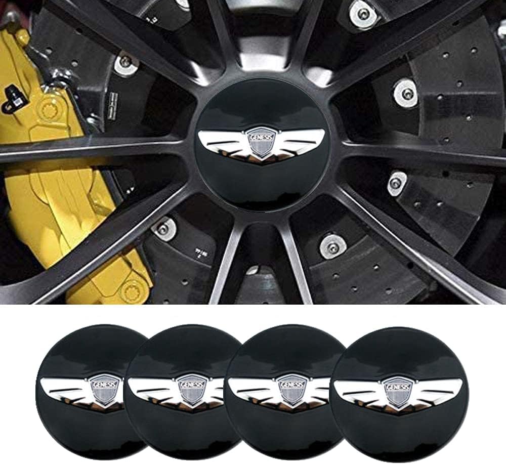 4 x 2.22inch ABS Wheel Center Cap Sticker V40957