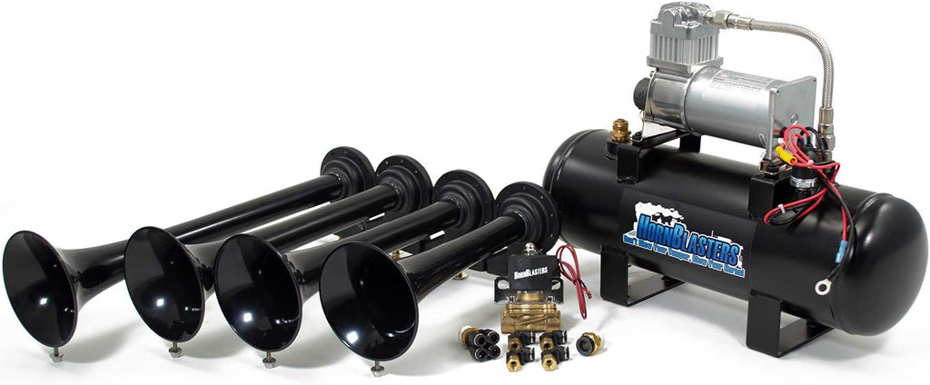 2 Gallon Train Horn Kit with 4 Trumpets S511798