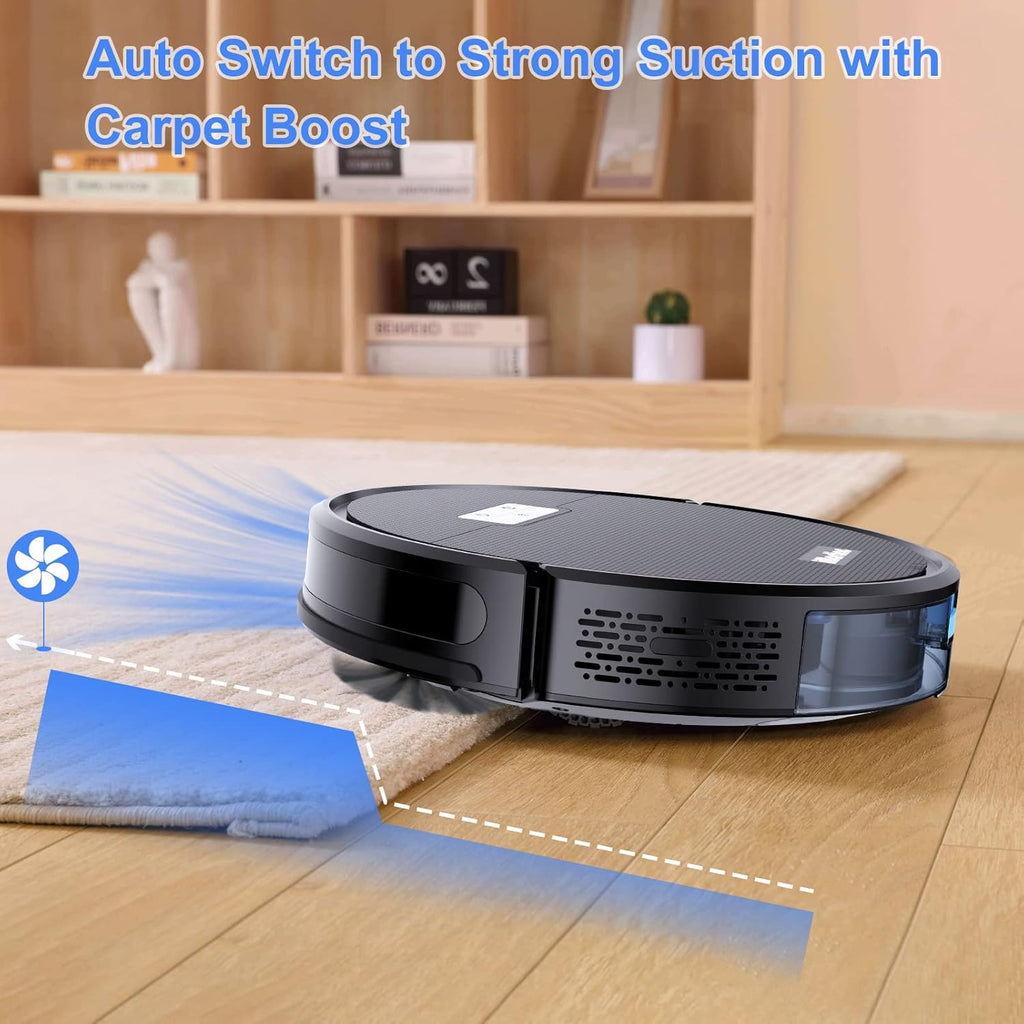 Robot Vacuum and Mop Cleaner with Remote Control D275768