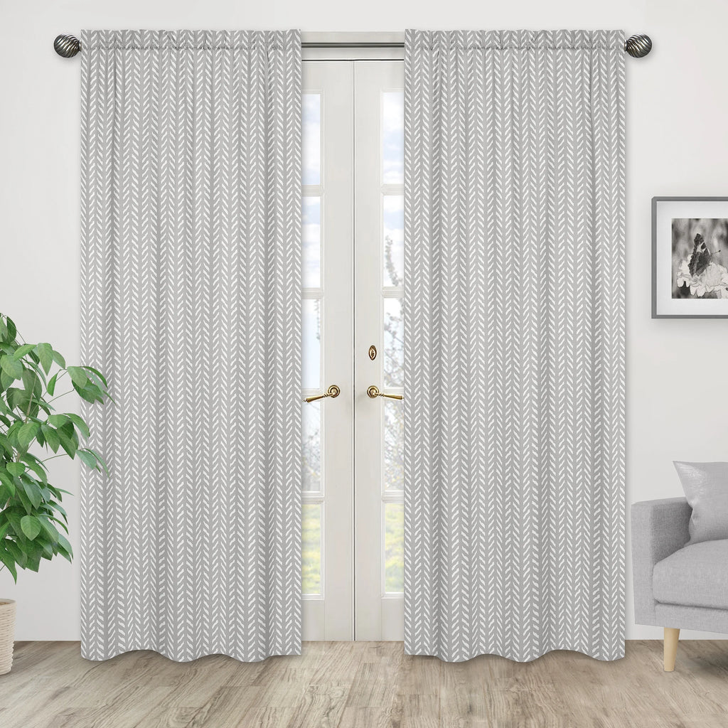 Rod Pocket Curtain Panels L14073