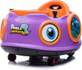 Purple 6V Battery Operated Ride On Bumper Car E70995