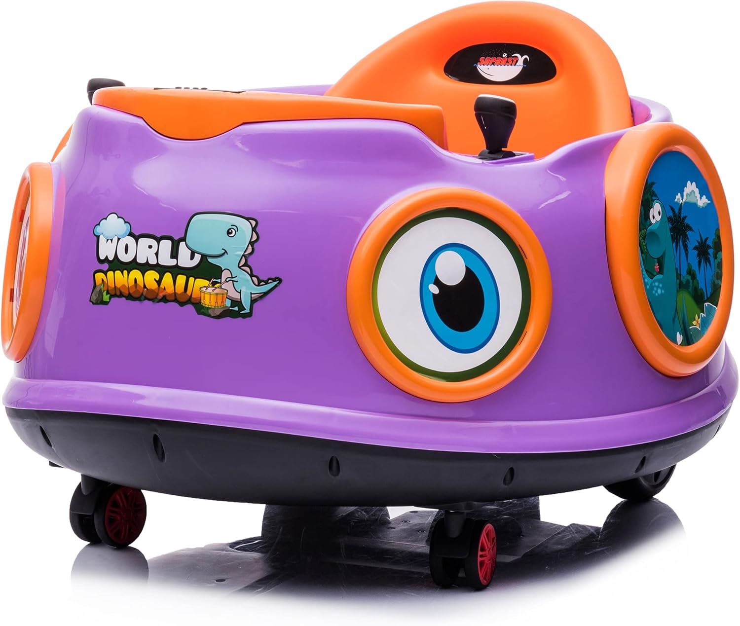 Purple 6V Battery Operated Ride On Bumper Car E70995