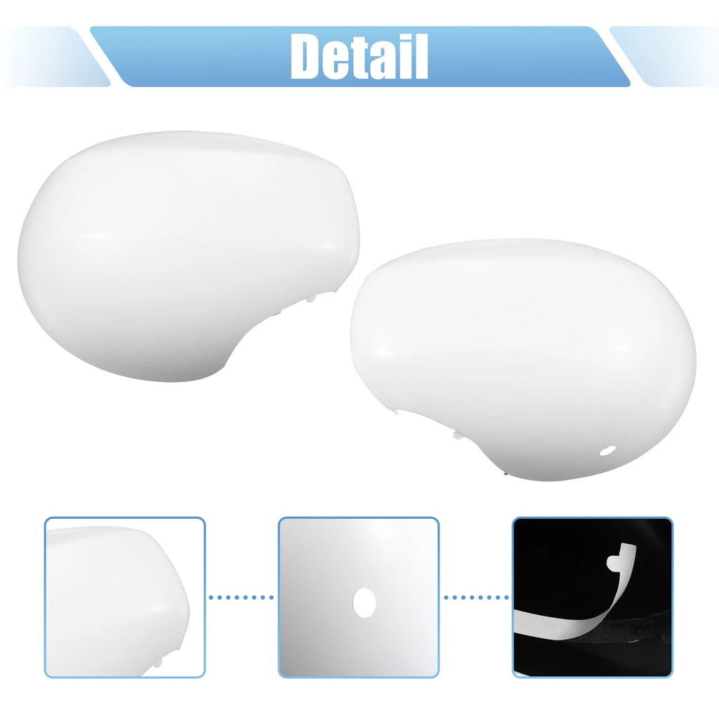 White Exterior Rear View Mirror Cover for Mini Cooper F54 Clubman C92144