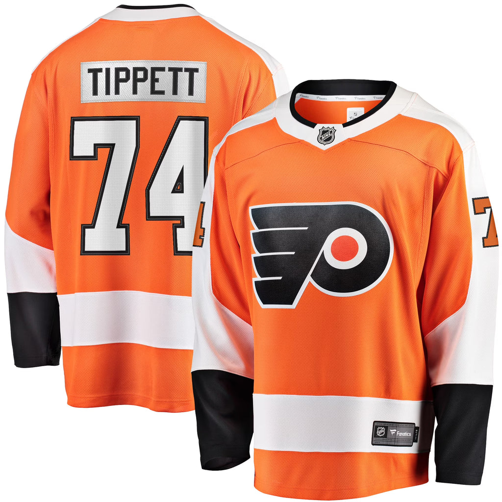 Orange Philadelphia Flyers Home Breakaway Player Jersey G873