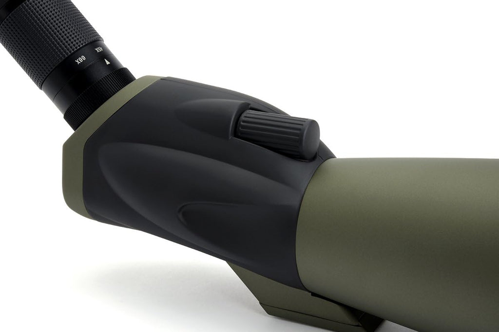 22 to 66x100mm Angled Spotting Scope with Zoom Eyepiece L407004