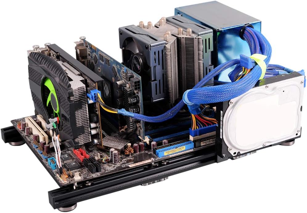ATX Motherboard Test Bench Open Air Frame Computer Case M2672
