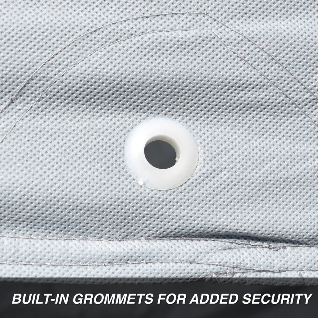 Gray Water-Resistant Car Cover K739