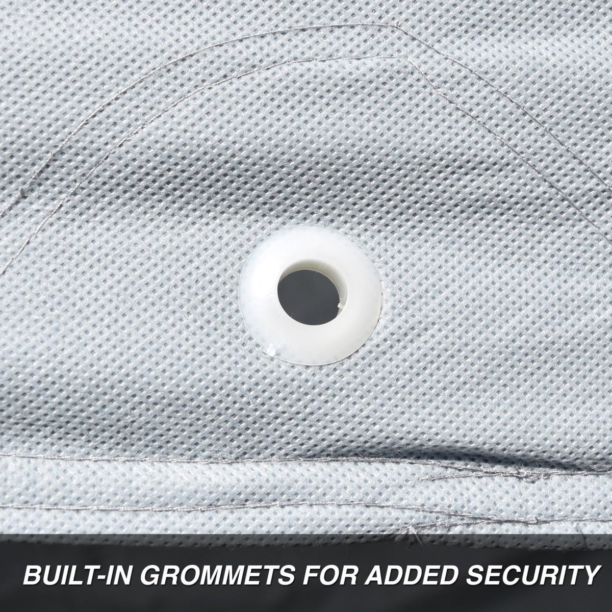 Gray Water-Resistant Car Cover K739