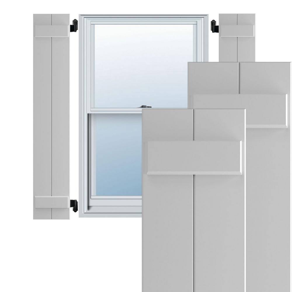 12x22W x 42x22H Primed Composite Board-n-Batten Shutters (Per Pair) W927