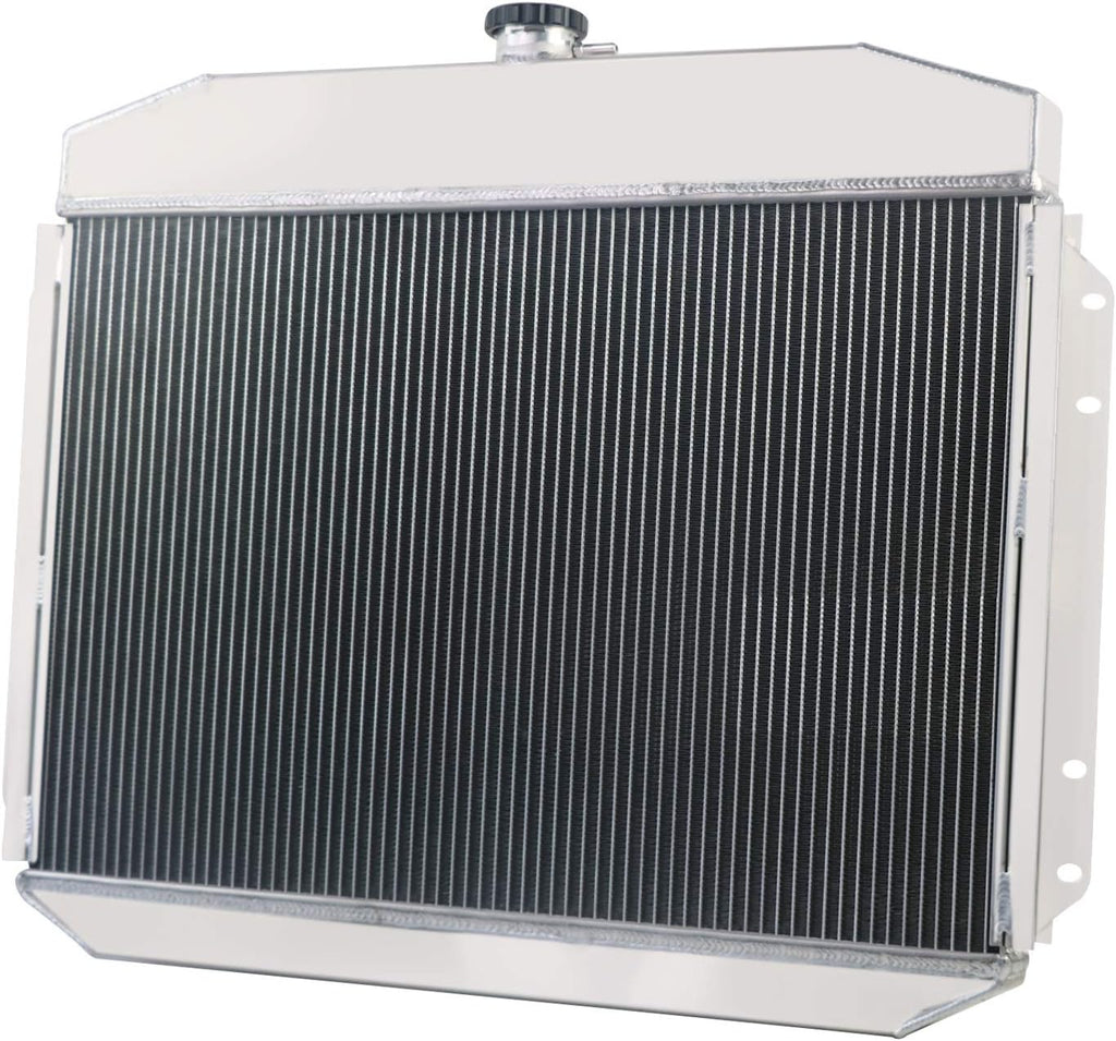 Full Aluminum 4 Row Radiator for Ford F100 F250 F350 Pickup Truck S721