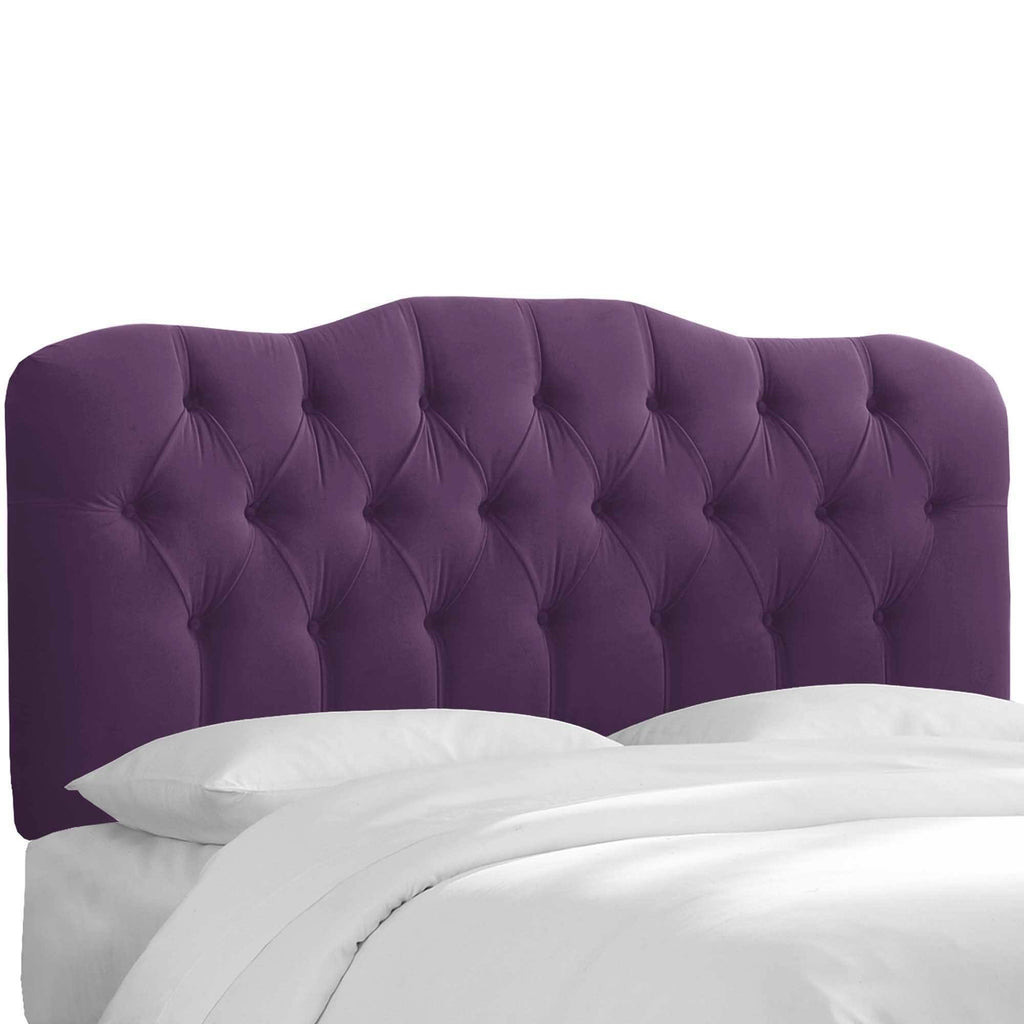 King Velvet Tufted Headboard C15791