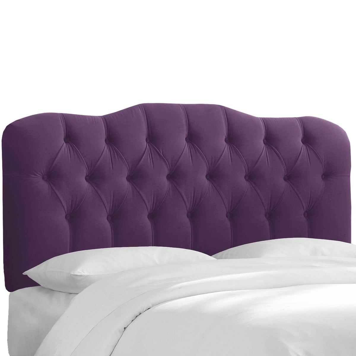 King Velvet Tufted Headboard C15791