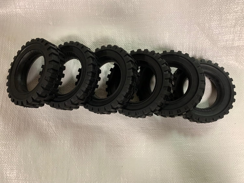 25" Reel Mower Rear Drive Tires Set of 6 Q88927