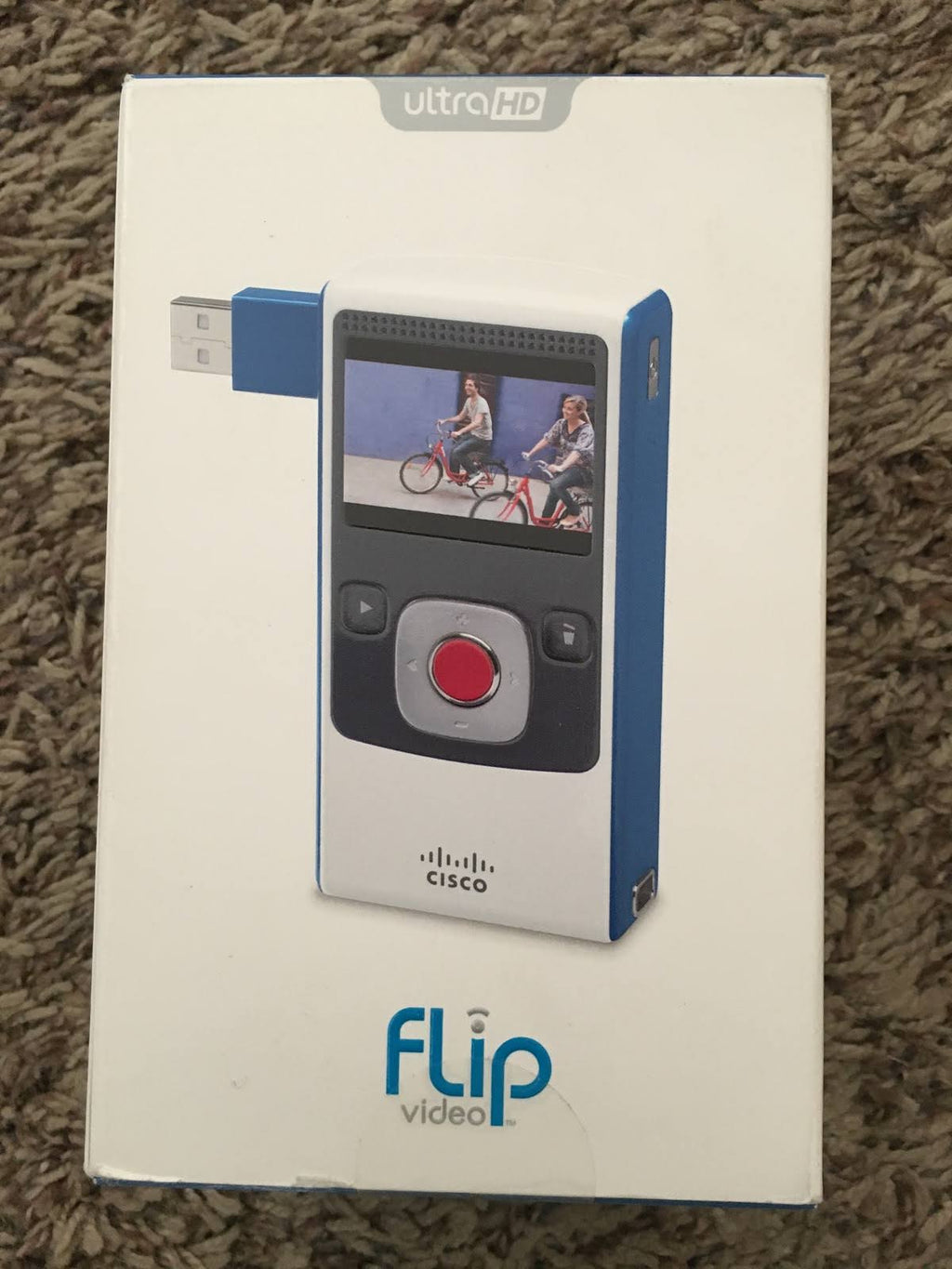 Blue 4GB UltraHD Video Camera X939