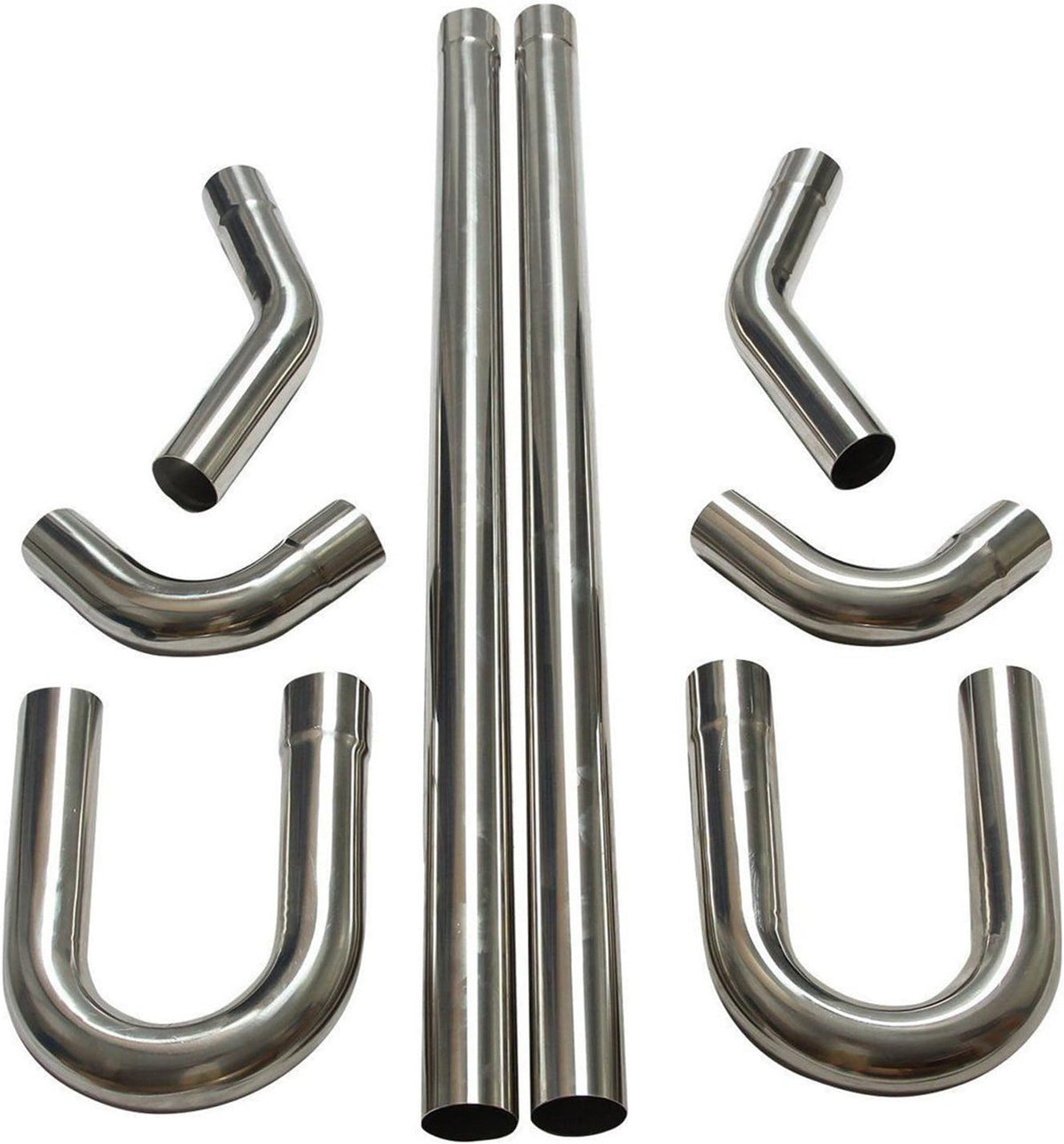 2" 51mm Stainless Steel T304 Mandrel Flex Pipe Kit O889386