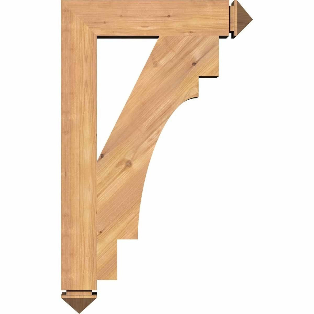 5 1/2x22W x 38x22D x 38x22H Western Red Cedar Bracket I843771