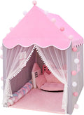 Princess Castle Play Tent with LED Snowflake Lights K41268