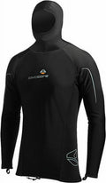 Mens Long Sleeve Hooded Wetsuit Shirt B328239