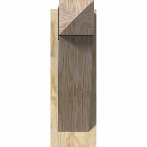 Douglas Fir Traditional Rough Sawn Arts and Crafts Outlooker U8903