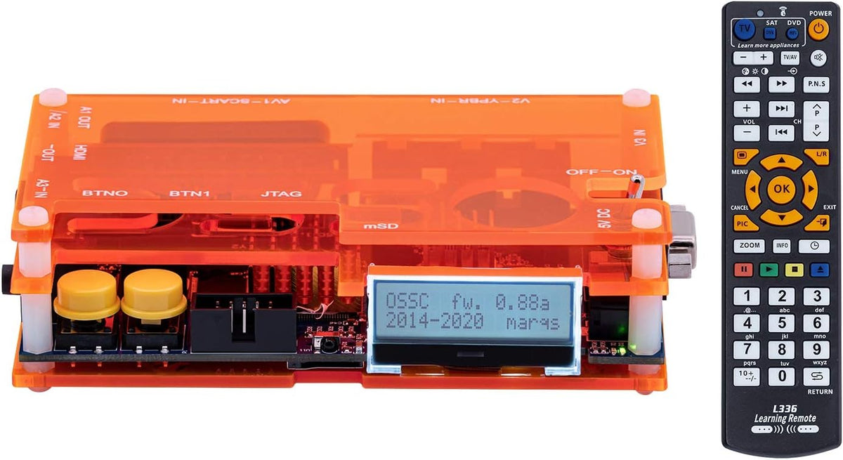 OSSC SCART Component VGA to HDMI Scan Converter v1.6 D6624