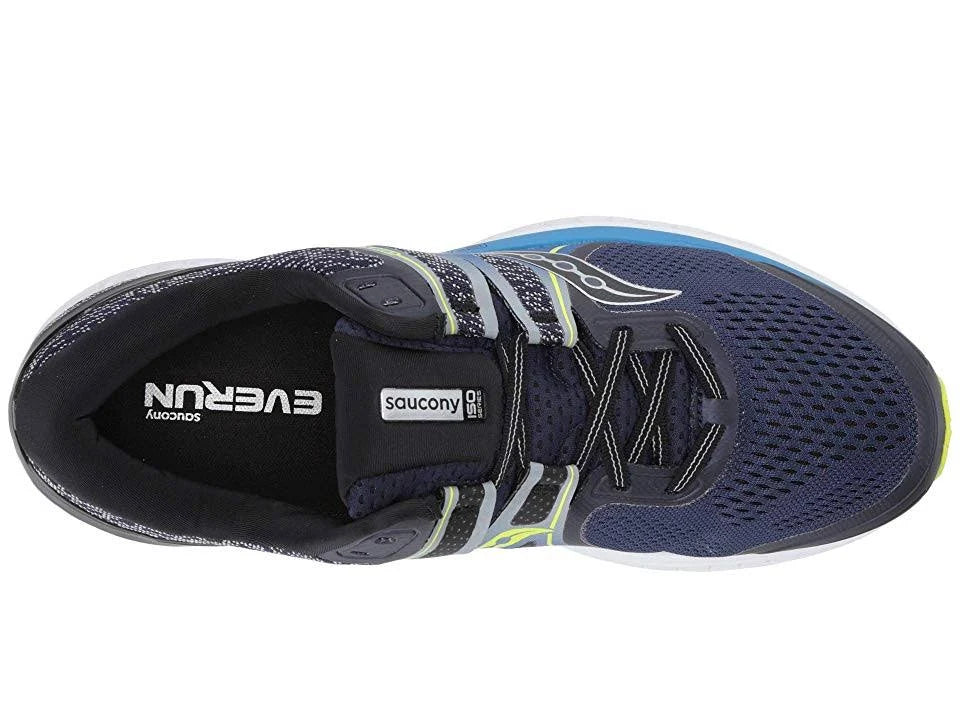 Navy Blue Citron Wide Running Shoes E21772