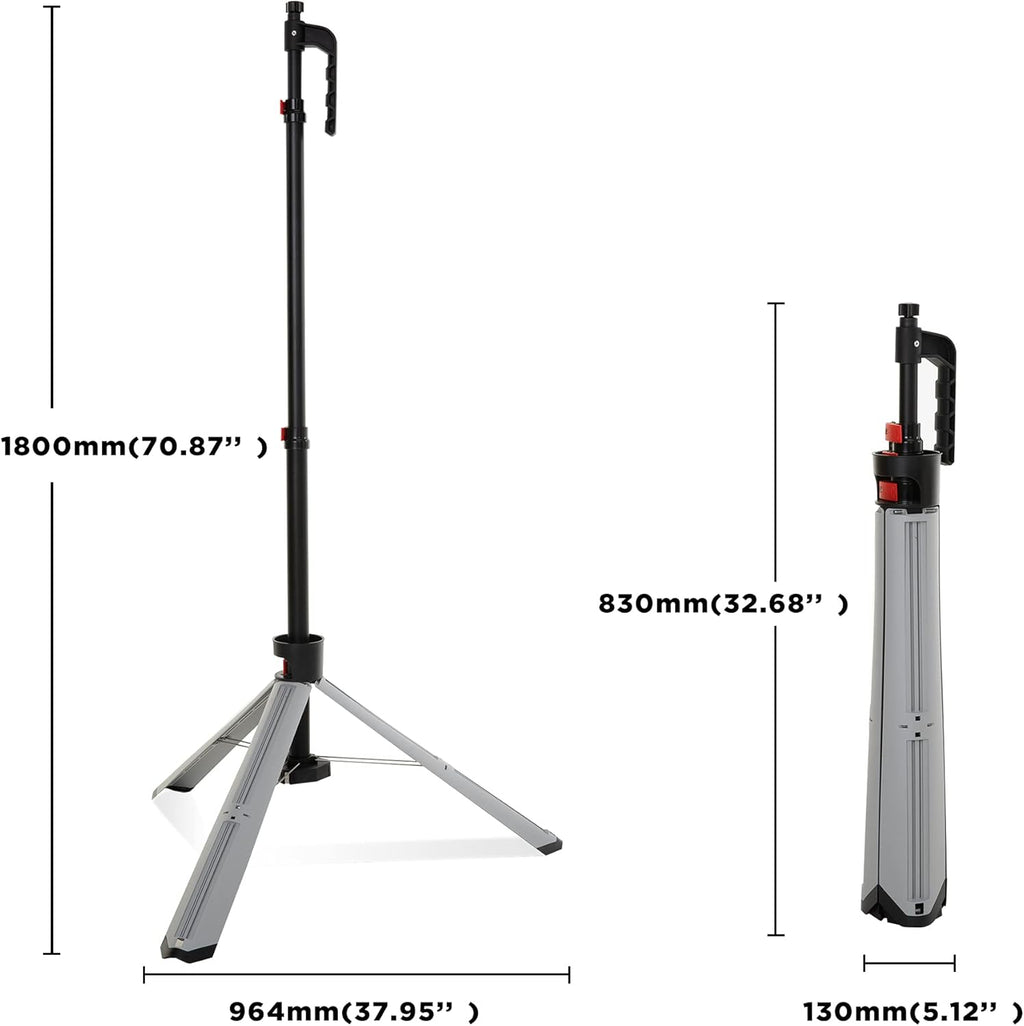 Telescoping Tripod Stand, 5.9Ft Max Height E47748