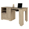 Blonde Ash Corner Desk E47893
