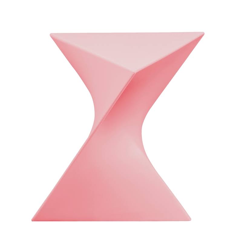 Pink Modern Side Table D531321