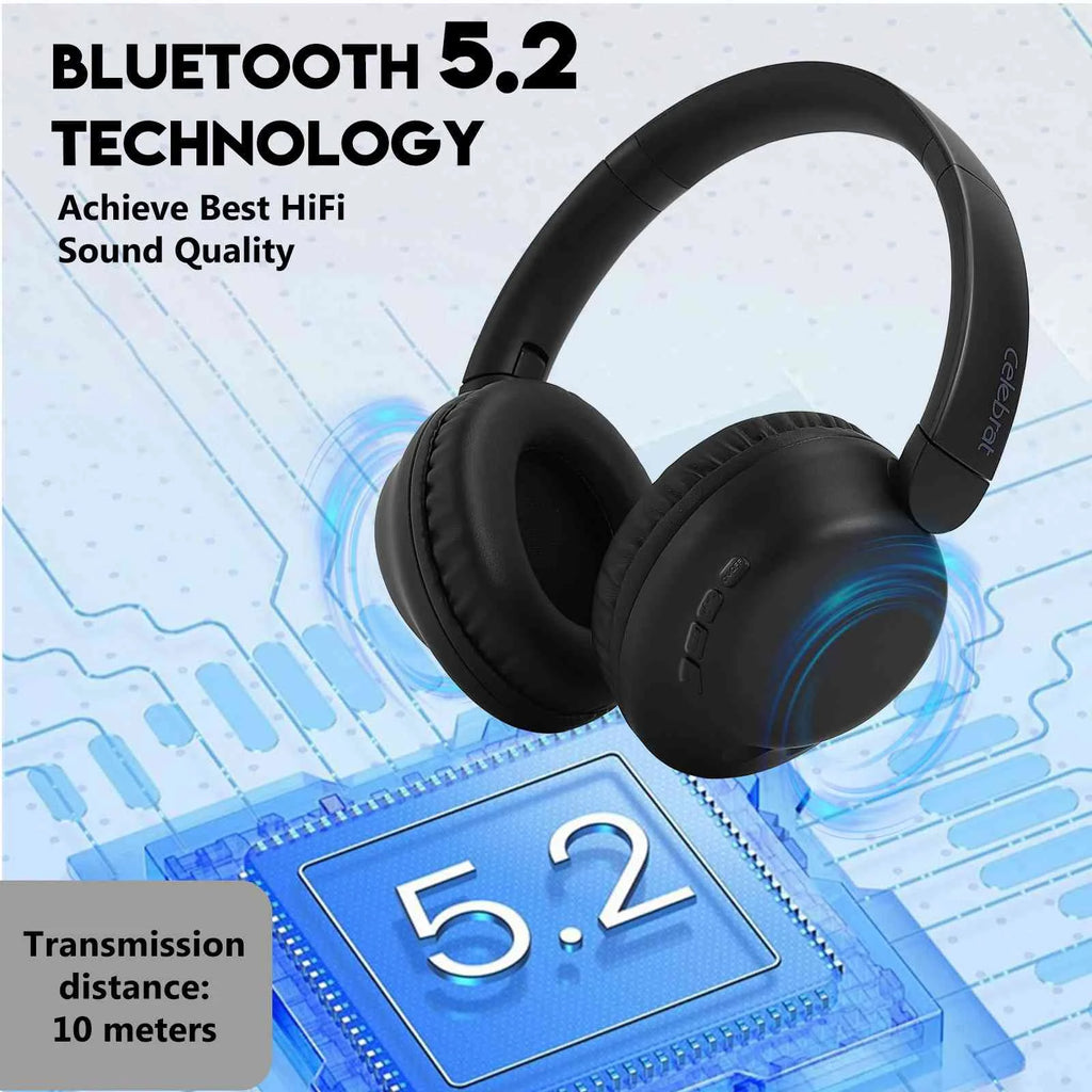 Wireless Bluetooth Over The Ear Headphones with Mic Y372