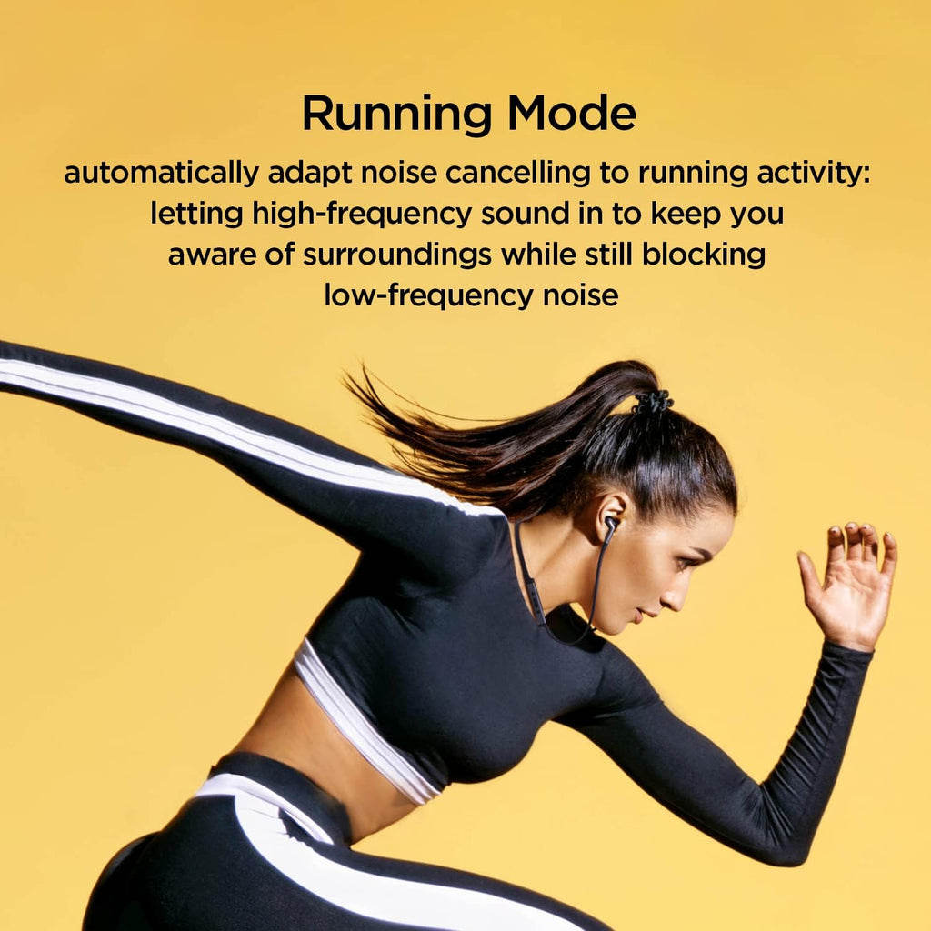 Wireless Neckband Sport Headphones with Active Noise Cancelling, Bluetooth 5.2, IP54 Sweat Resistant J72189