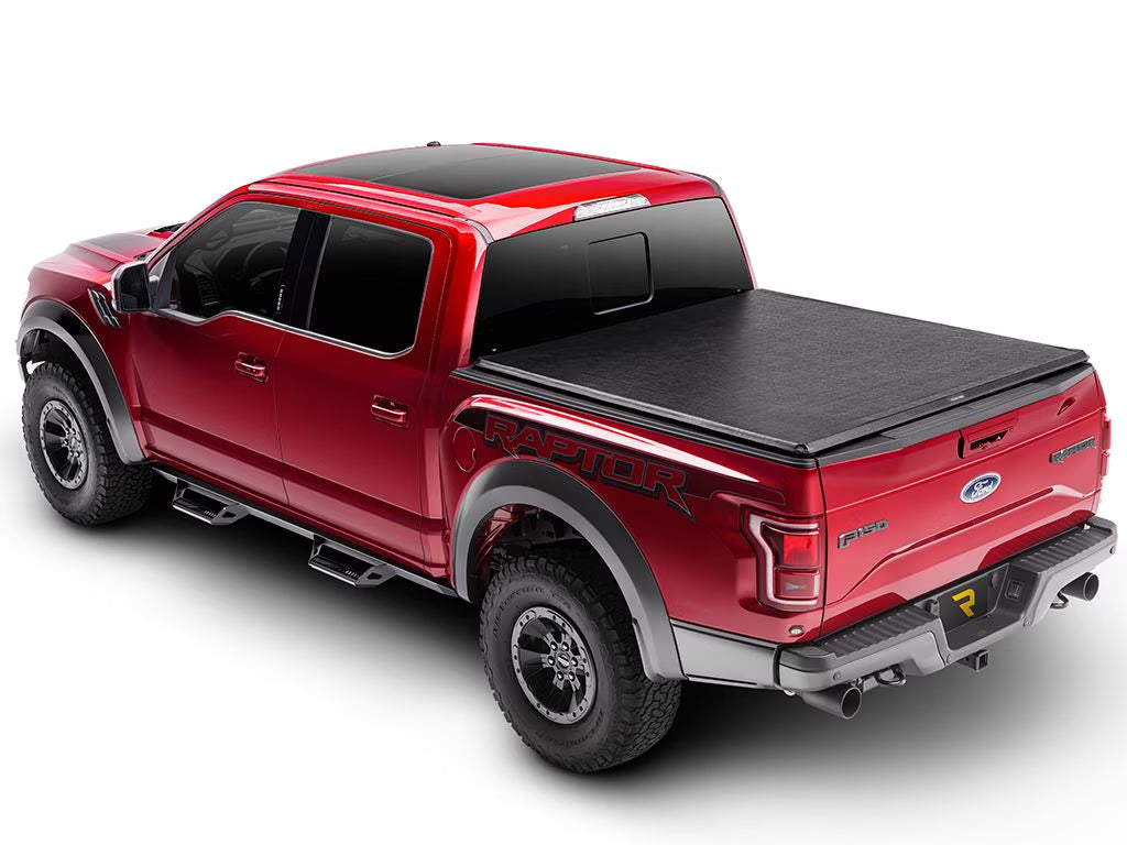 Soft Roll Up Truck Bed Tonneau Cover for Ford F-150 5' 7" Bed J565198