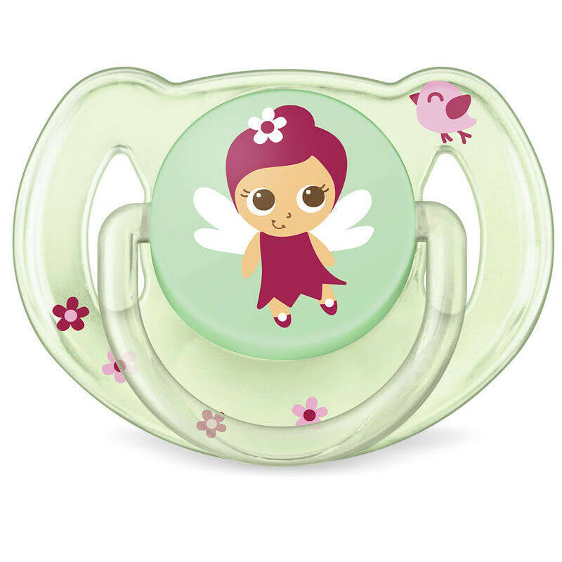 Classic Soothers Pink 6-18M 2pk Y4266